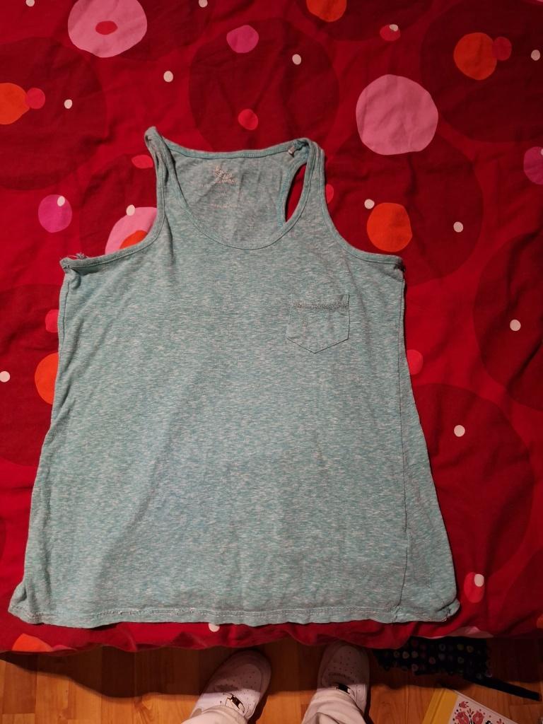 Topje maat S, Kleding | Dames, Tops, Maat 38/40 (M), Ophalen of Verzenden, Zonder mouw, Gedragen