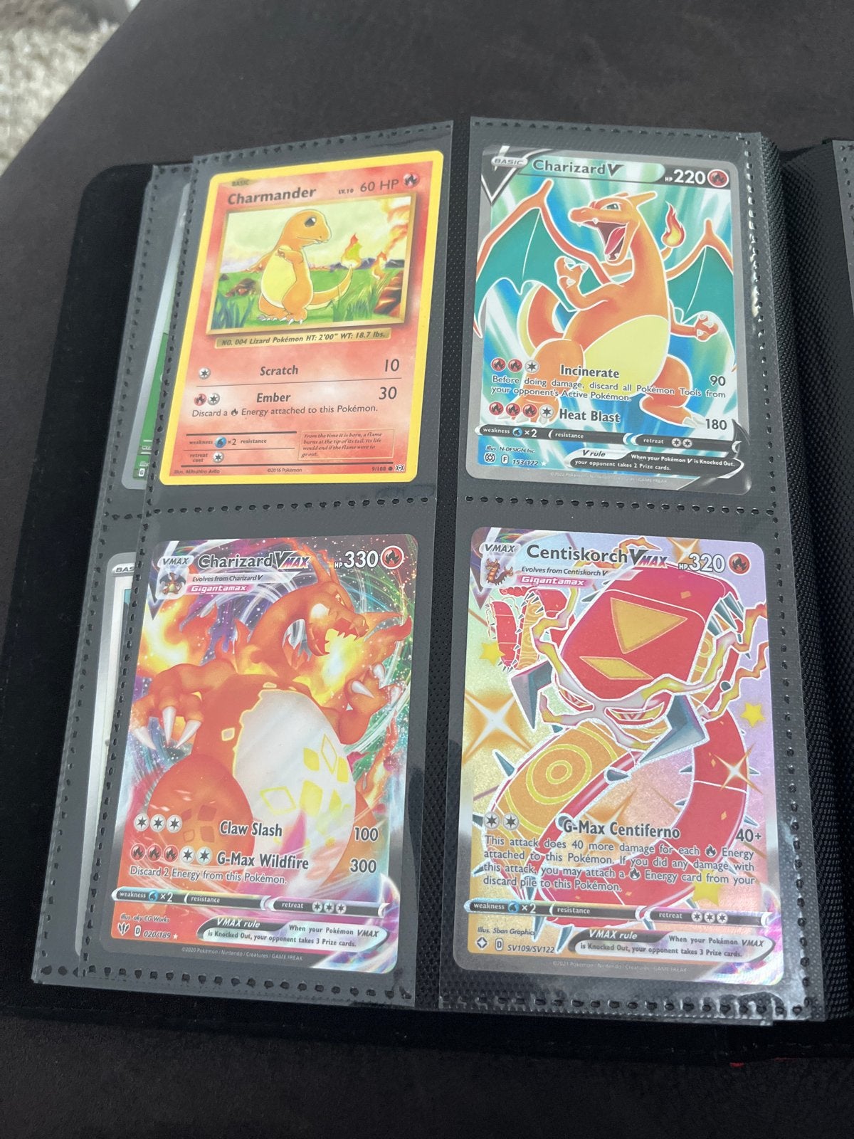 Pokémon Kaarten Collectie - Charizard, Mewtwo, Gengar, VMAX, Ophalen of Verzenden, Zo goed als nieuw, Meerdere kaarten, Foil