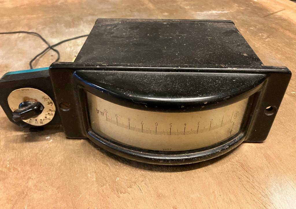 Edgewise panel meter, Ophalen of Verzenden, Gebruikt, Multimeter