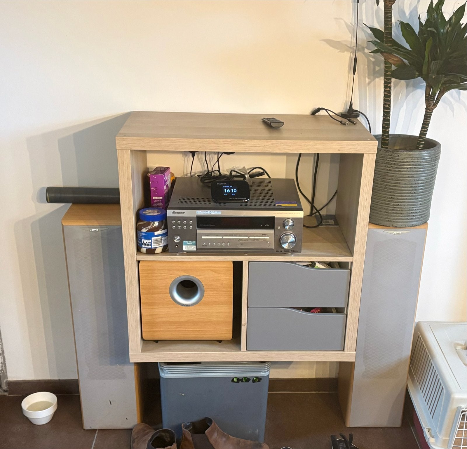 Jamo speakers, subwoofer en Pioneer versterker met extra's, Ophalen, Gebruikt, Losse componenten, Pioneer