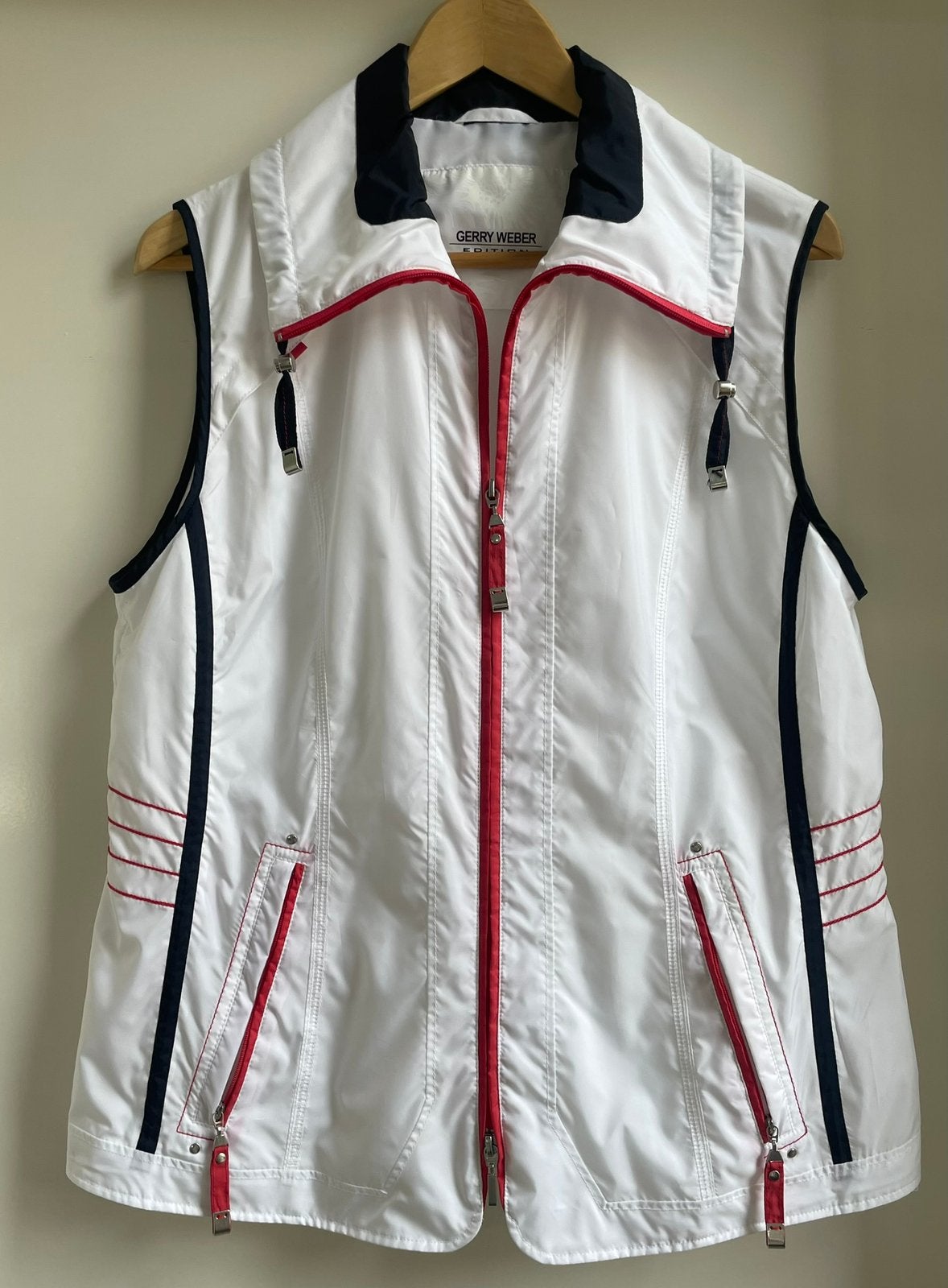 Gerry Weber bodywarmer/gilet - maat 38, Maat 38/40 (M), Wit, Ophalen of Verzenden, Zo goed als nieuw