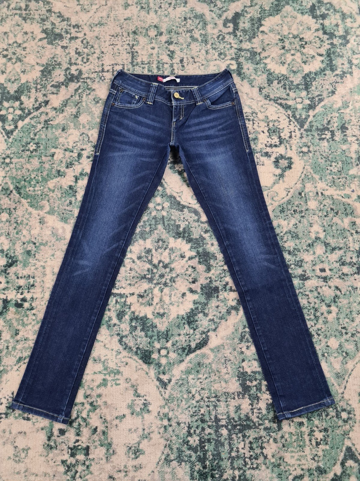 Levi’s Patrica ultra skinny W26 L32 Dames Tulsi2632 Low-rise, Blauw, Ophalen of Verzenden, Zo goed als nieuw, W27 (confectie 34) of kleiner