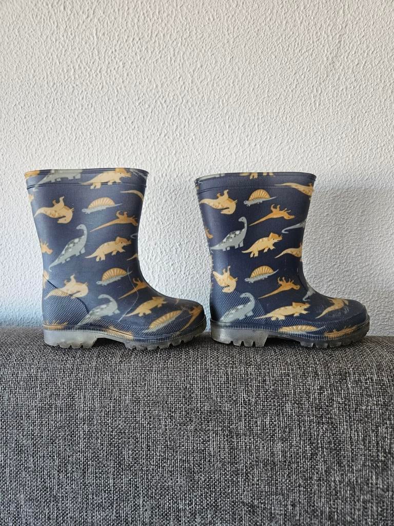 Regenlaarzen maat 24 met dino's - Wibra, Ophalen of Verzenden, Jongen, Wibra, Laarzen