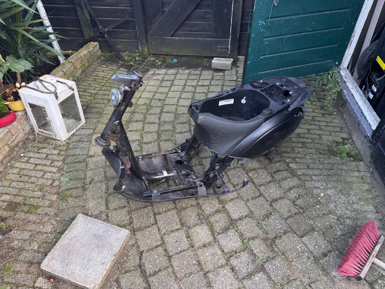 Zip frame zonder 123, Fietsen en Brommers, Ophalen of Verzenden, Zo goed als nieuw, Frame, Piaggio