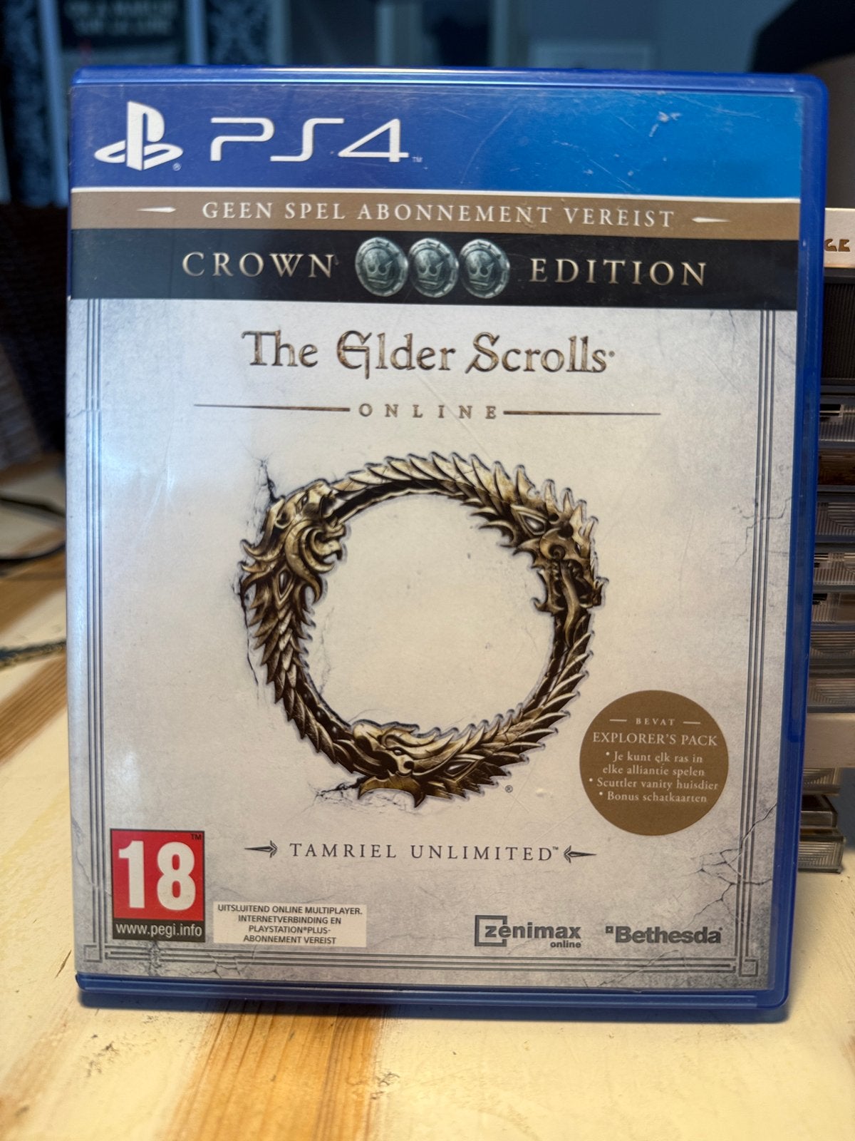 The Elder Scrolls Online: Tamriel Unlimited PS4, Online, Gebruikt, Vanaf 18 jaar, Ophalen of Verzenden