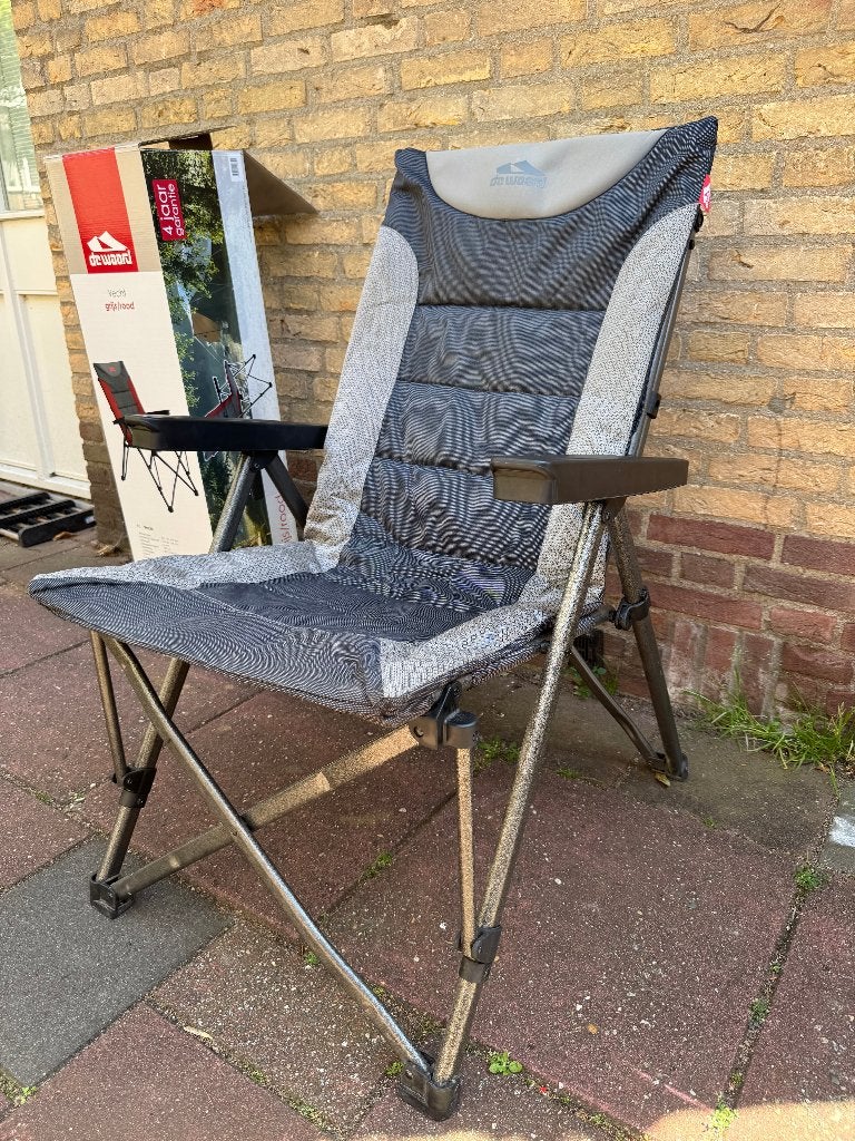 De Waard campingstoelen, type Vecht, Ophalen, Zo goed als nieuw, Campingstoel