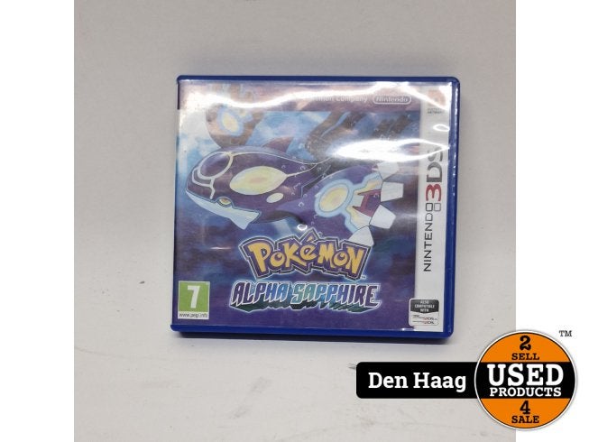 Nintendo 3DS | Pokemon: Alpha Sapphire, Nintendo, Zo goed als nieuw, Support@nintendo.com, 11-1 Hokotate-cho, Kamitoba, Minami-ku
Kyoto 601-8501
Japan