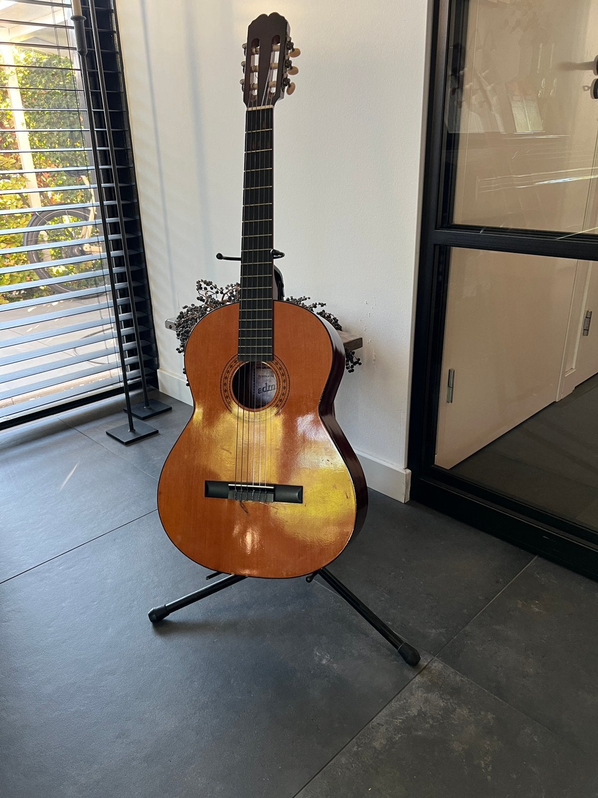 Mooie spaanse gitaar, Ophalen of Verzenden, Gebruikt, Klassieke of Spaanse gitaar