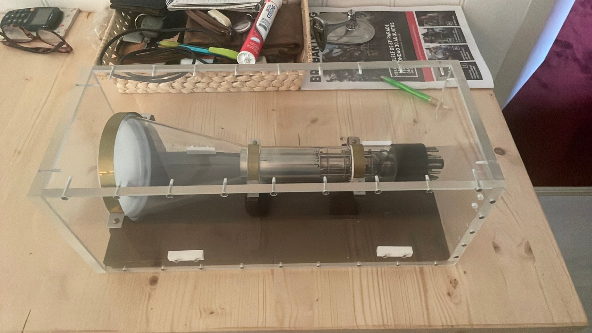 Vintage Philips Beeldbuis TV uit 1934, Ophalen of Verzenden