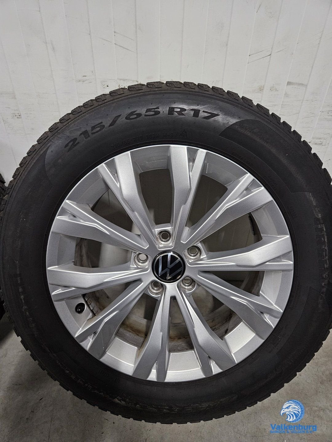 6mm! Originele VW Tiguan II 5NA Montana 17 inch velgen 5x112, Auto-onderdelen, Banden en Velgen, -, -, Banden en Velgen, 17 inch