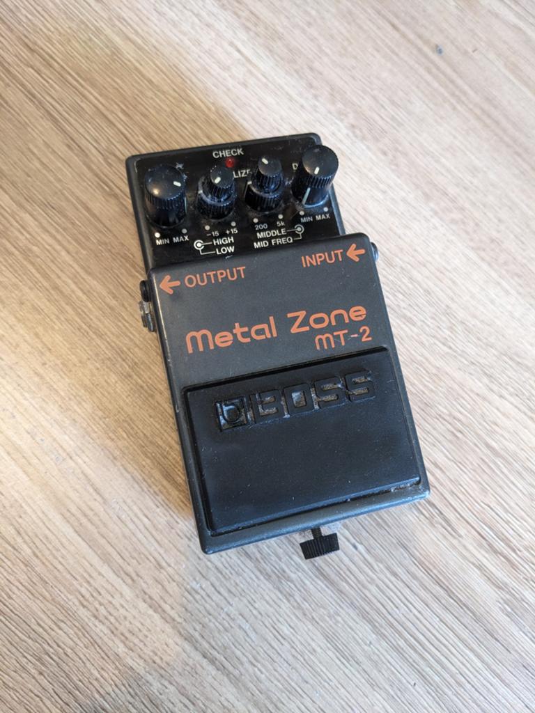 Boss Metal Zone MT-2, Ophalen of Verzenden, Gebruikt