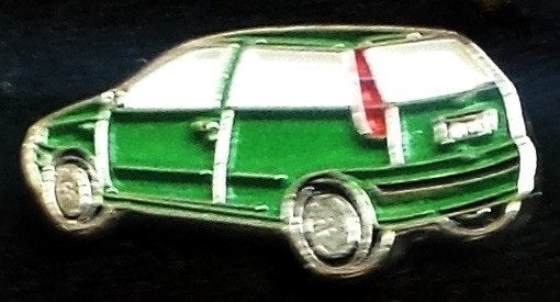 Fiat Punto pin groen, Verzenden, Nieuw, Transport, Speldje of Pin