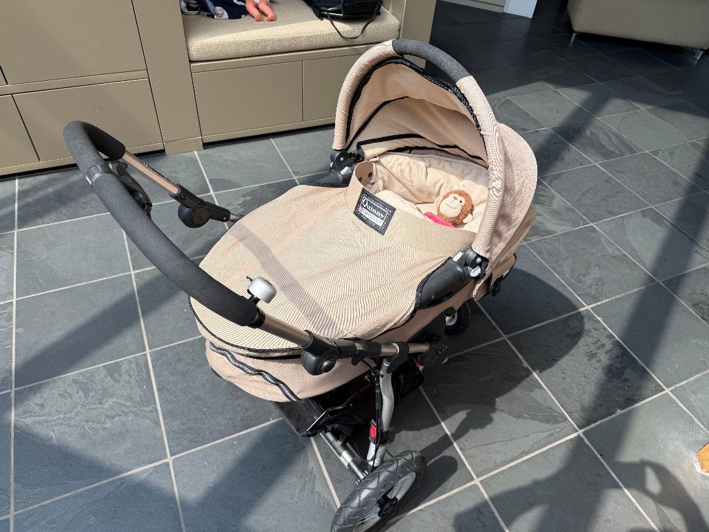 Quinny freestyle comfort all-in-one kinderwagen, Combiwagen, Quinny, Ophalen of Verzenden, Verstelbare duwstang