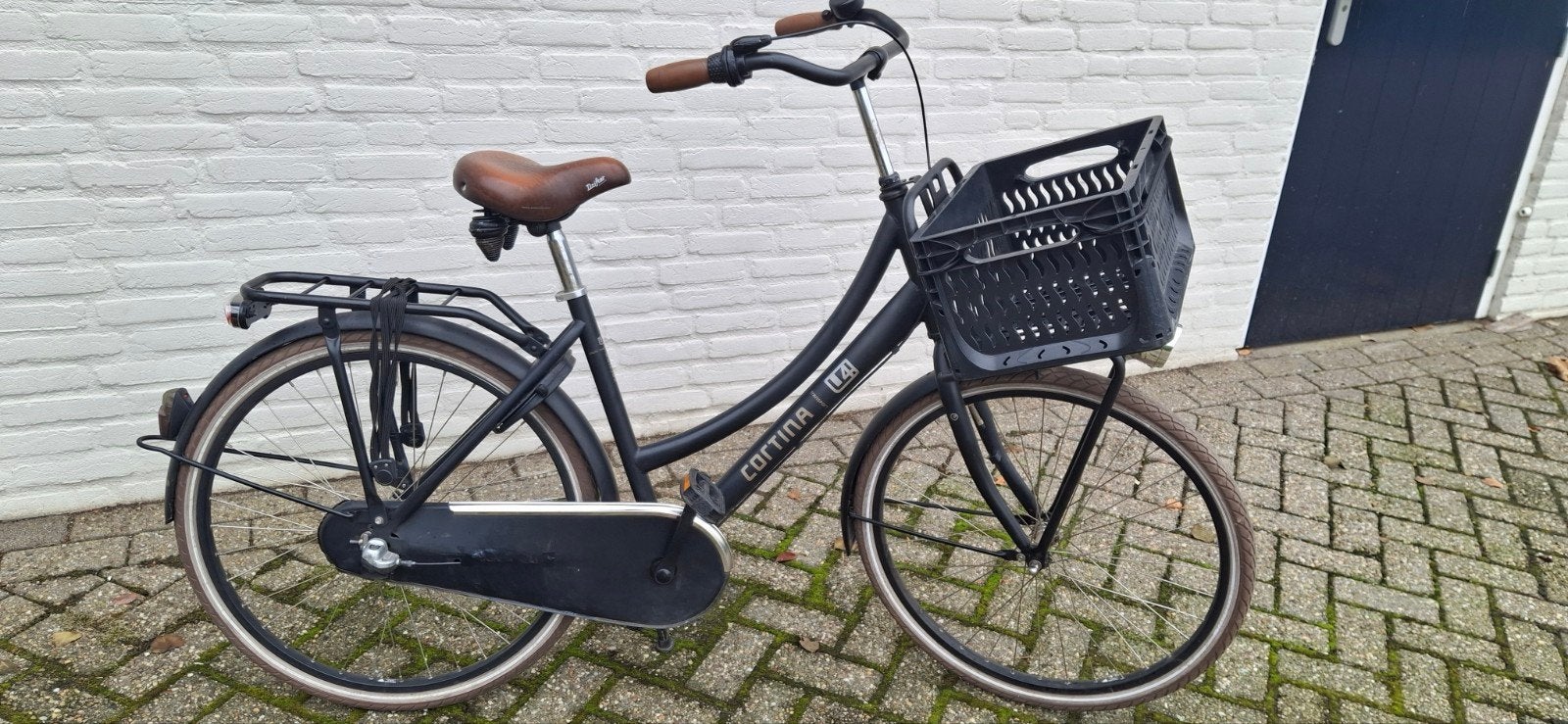 Cortina U4 transportfiets 26 inch, Fietsen en Brommers, Ophalen, Terugtraprem, Gebruikt, Cortina U4 transportfiets