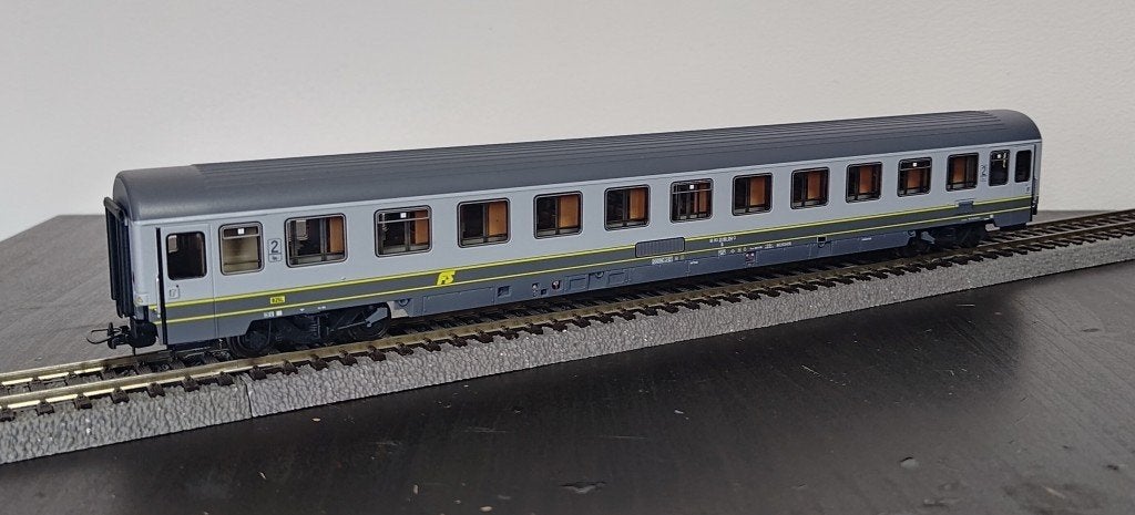 LS Models 97501 - FS Eurofima 2e klasse exact 1/87, Gelijkstroom, Ophalen, Overige merken, Nieuw