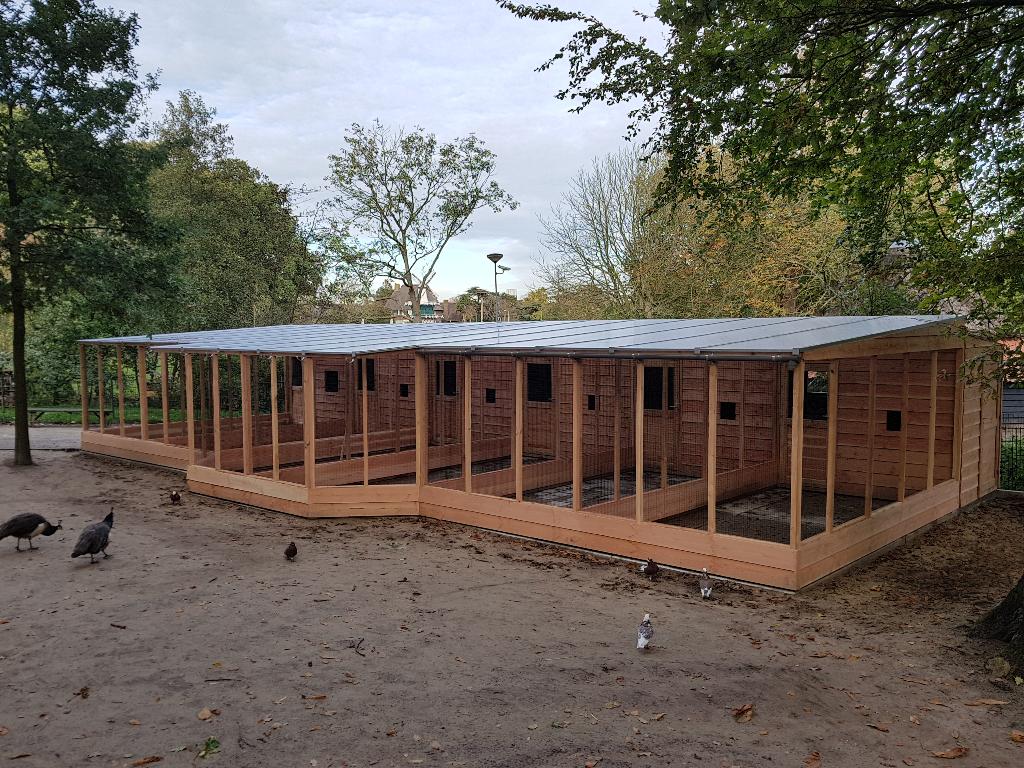 Dierenverblijf Heemstede | Duurzame materialen | Maatwerk, Ophalen of Verzenden, Nieuw, Kippenhok of Kippenren