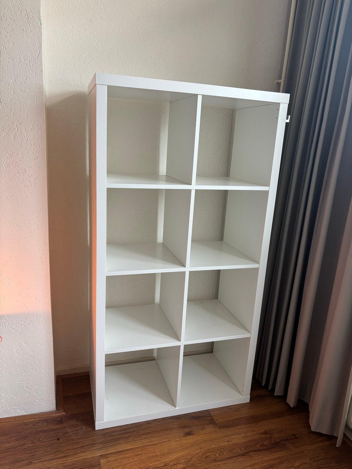 Witte Kallax kast met 8 vakken - IKEA, Ophalen, Zo goed als nieuw