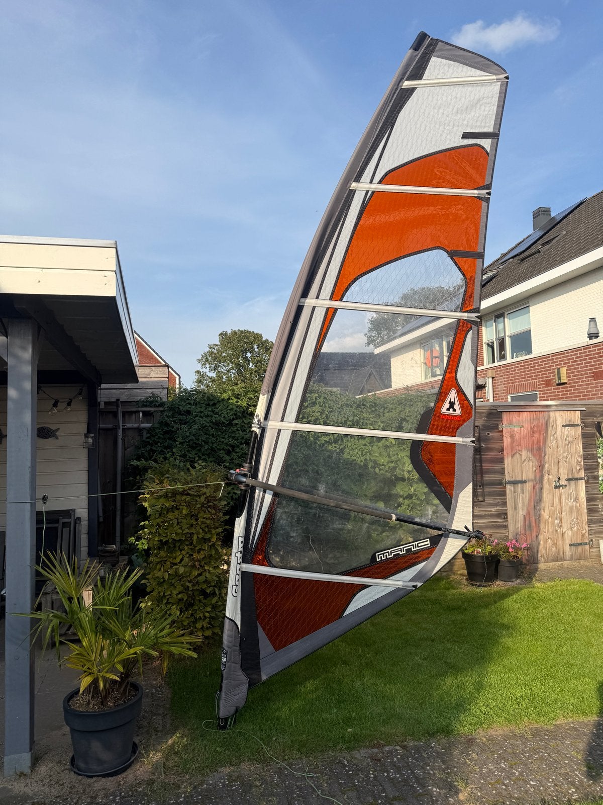 Gaastra Manic 5.0 compleet tuig, Watersport en Boten, Ophalen, Met zeil(en), Gebruikt, Gaastra