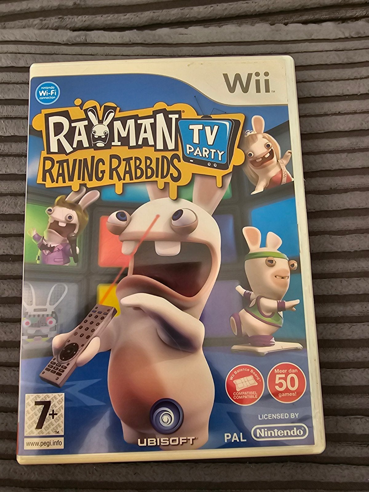 Wii, Rayman, raving Rabbids, Spelcomputers en Games, 3 spelers of meer, Ophalen of Verzenden, Avontuur en Actie, Vanaf 7 jaar