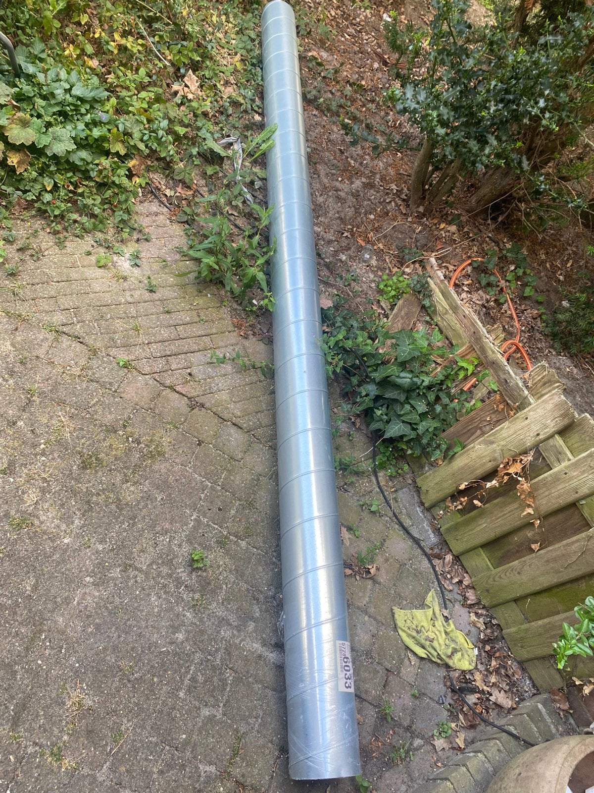 Spiro buis 160mm 3 meter lang, Ophalen, Pvc, Overige typen, Zo goed als nieuw