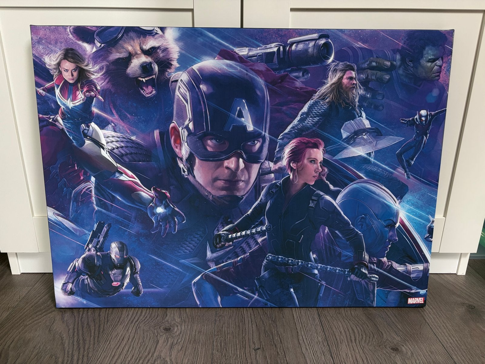 Marvel Avengers Endgame Canvas Schilderij, Ophalen, Film, Print, Op houten frame