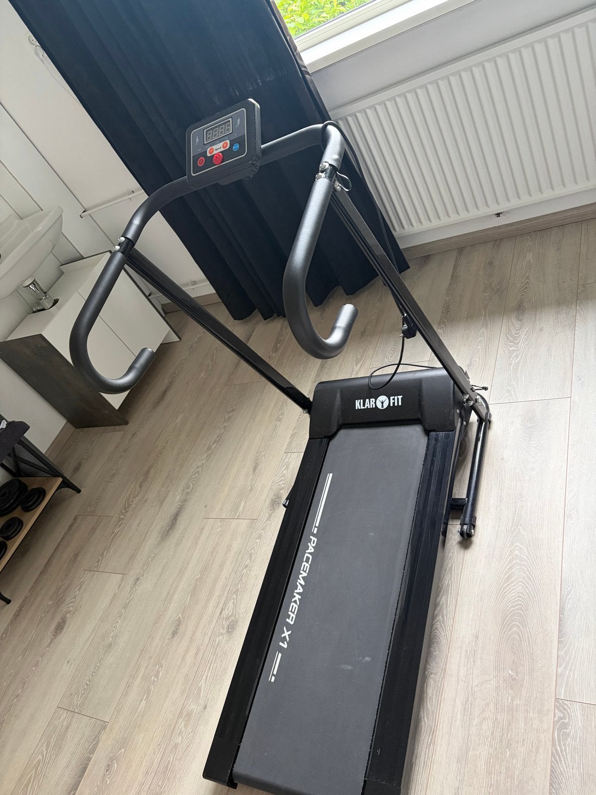 Klarfit Pacemaker X1 Loopband - Zo goed als nieuw, Ophalen of Verzenden, Zo goed als nieuw, Metaal, Loopband