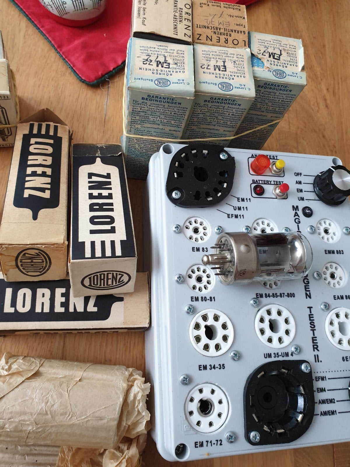 EM72 radiobuis afstemogen em71 revox, Ophalen of Verzenden