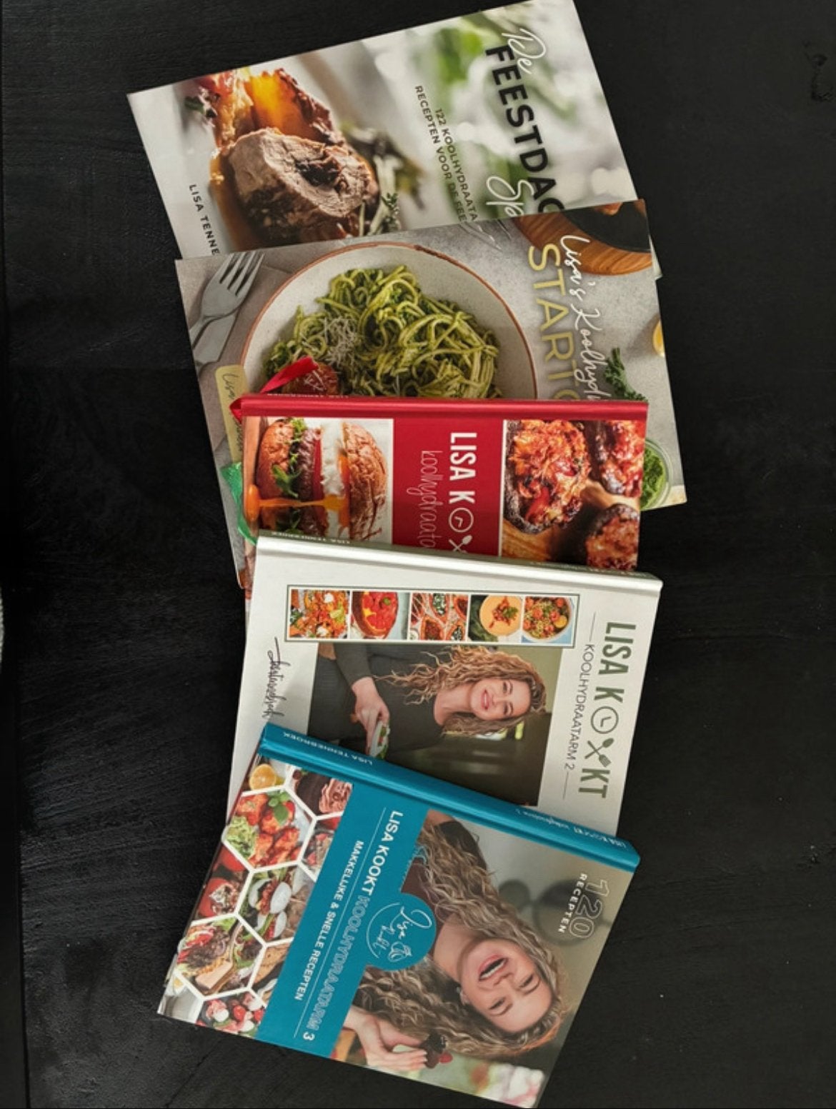 5 kookboeken van Lisa Tennebroek kha, Ophalen of Verzenden, Zo goed als nieuw