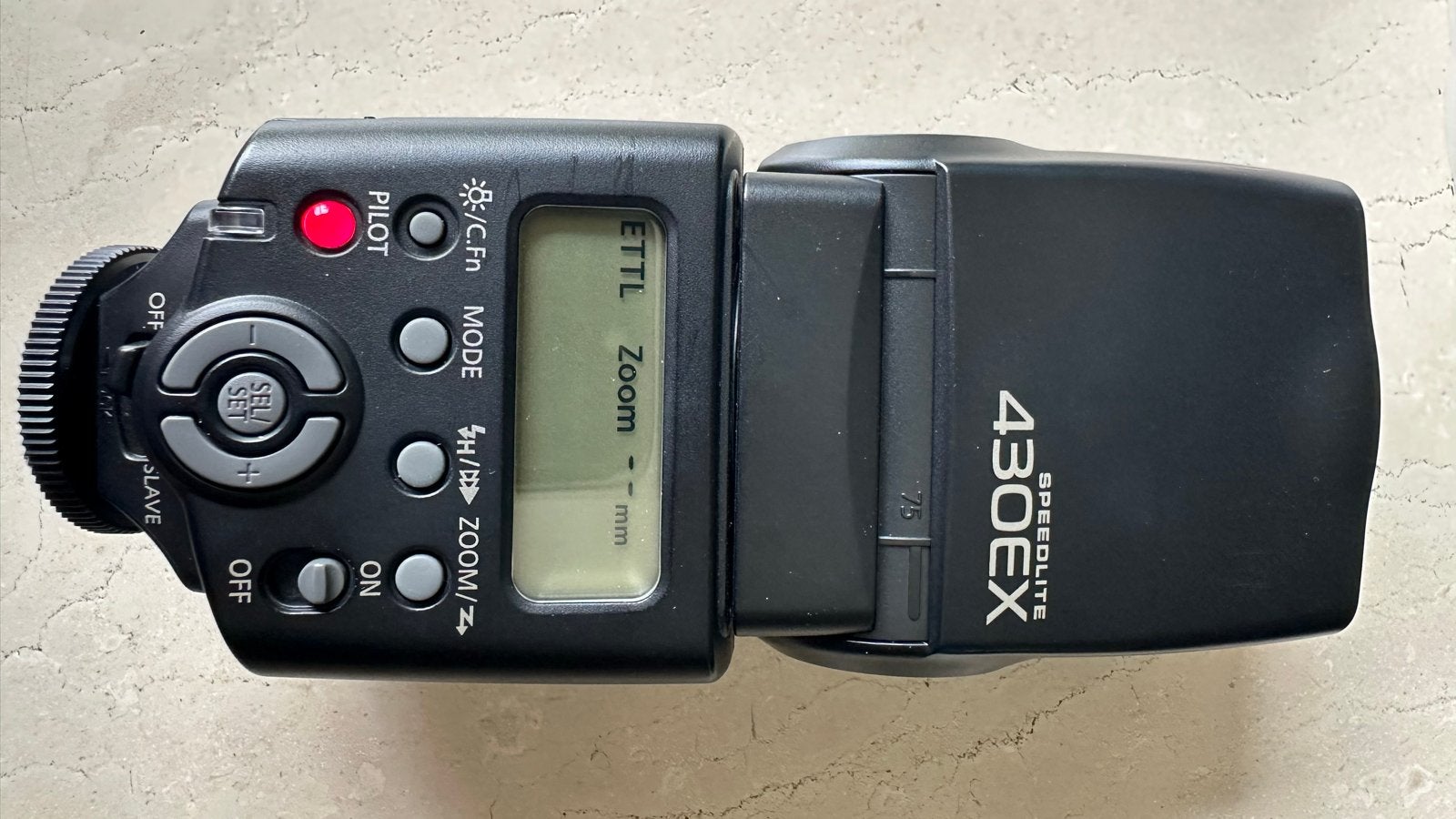 Canon Speedlite 430EX externe flitser, Ophalen, Gebruikt, Diffuser, Canon
