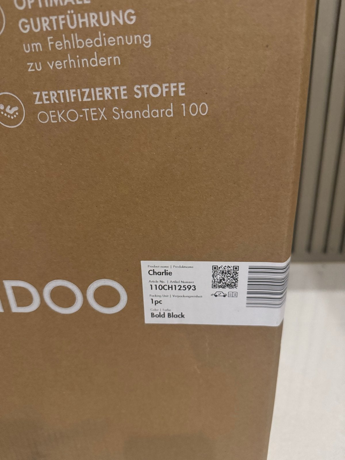 Ongebruikt met factuur - Swandoo Charlie i-Size Autostoel, Autogordel of Isofix, 15 t/m 36 kg, Verstelbare rugleuning, Nieuw