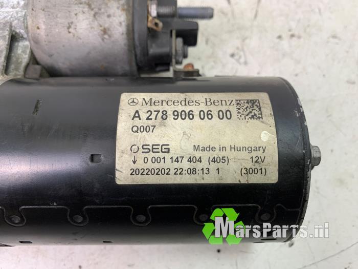 Startmotor van een Mercedes G-Klasse, Gebruikt, -, Ophalen of Verzenden, -