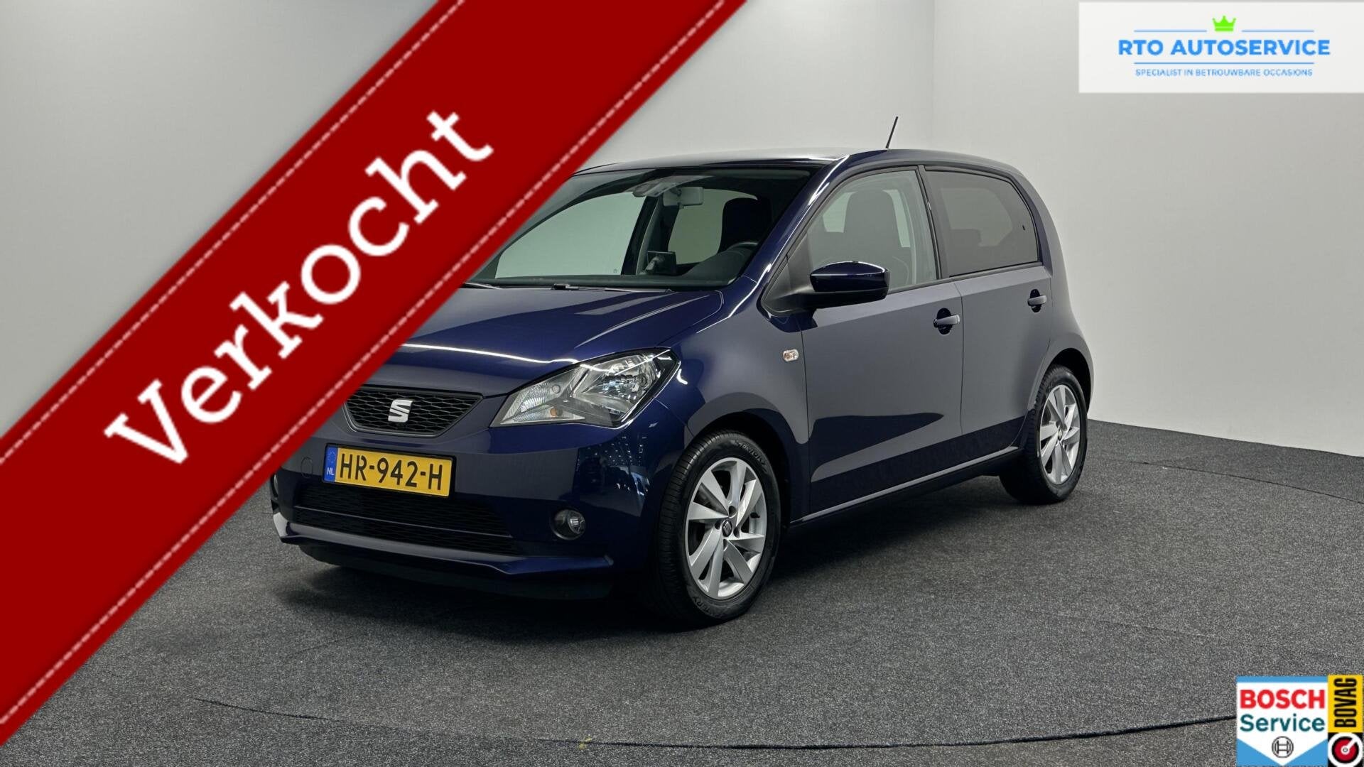 Seat Mii 1.0 Sport Connect AIRCO CRUISE NAVI 5 DEURS 108000, Auto's, Voorwielaandrijving, Stof, Gebruikt, Euro 6