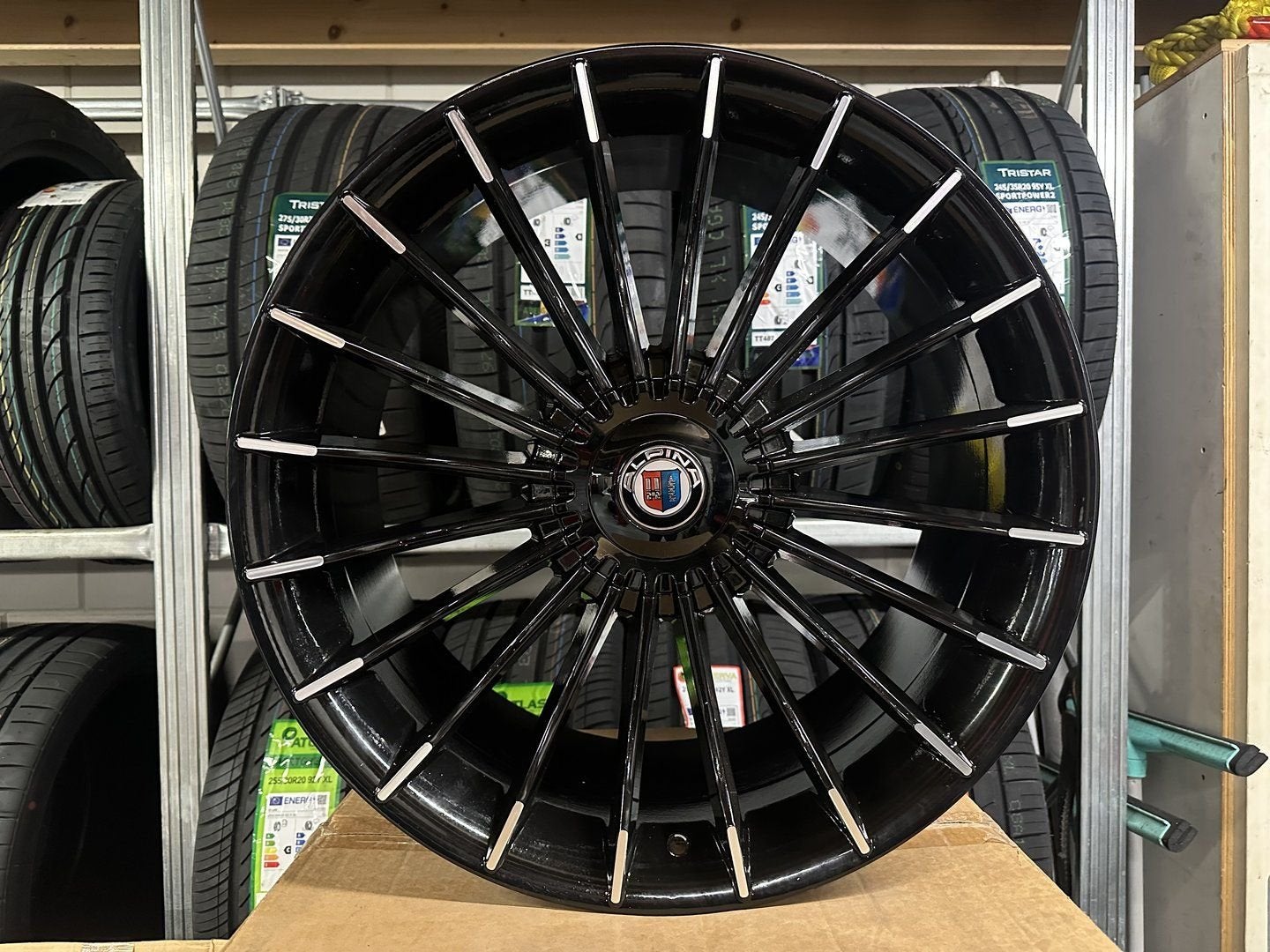 NIEUW 18inch BMW Alpina Style Breedset Velgen 5x120 E90 F30, 18 inch, -, -, Banden en Velgen
