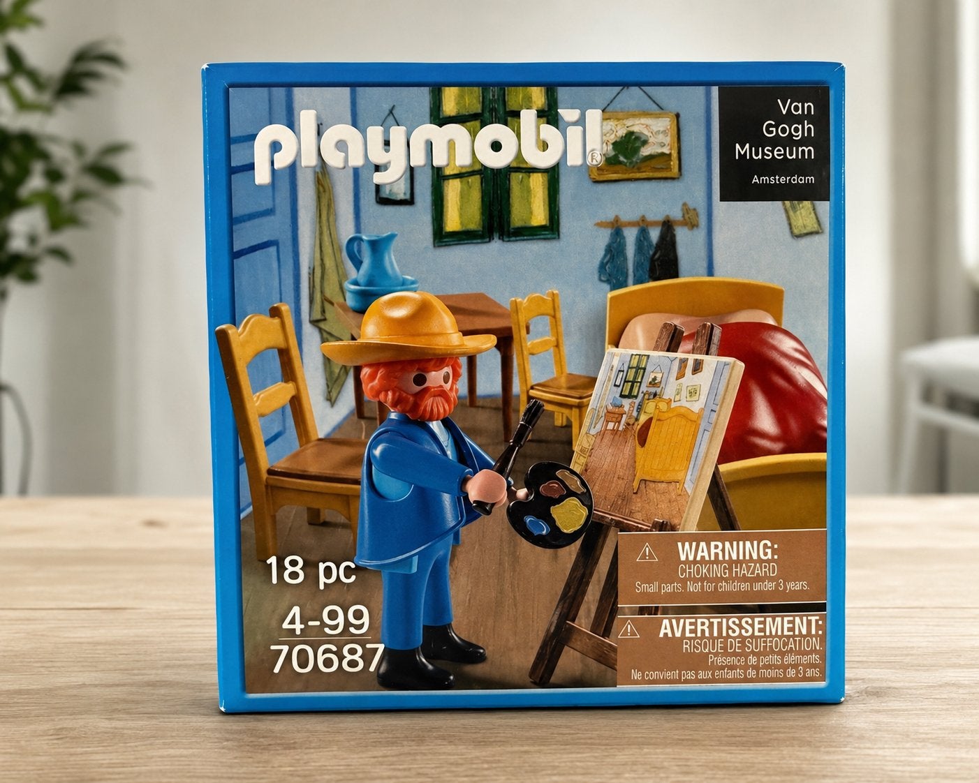 Playmobil Van Gogh Museum De Slaapkamer 70687 nieuw!!!, Ophalen of Verzenden, Nieuw, Jongen of Meisje