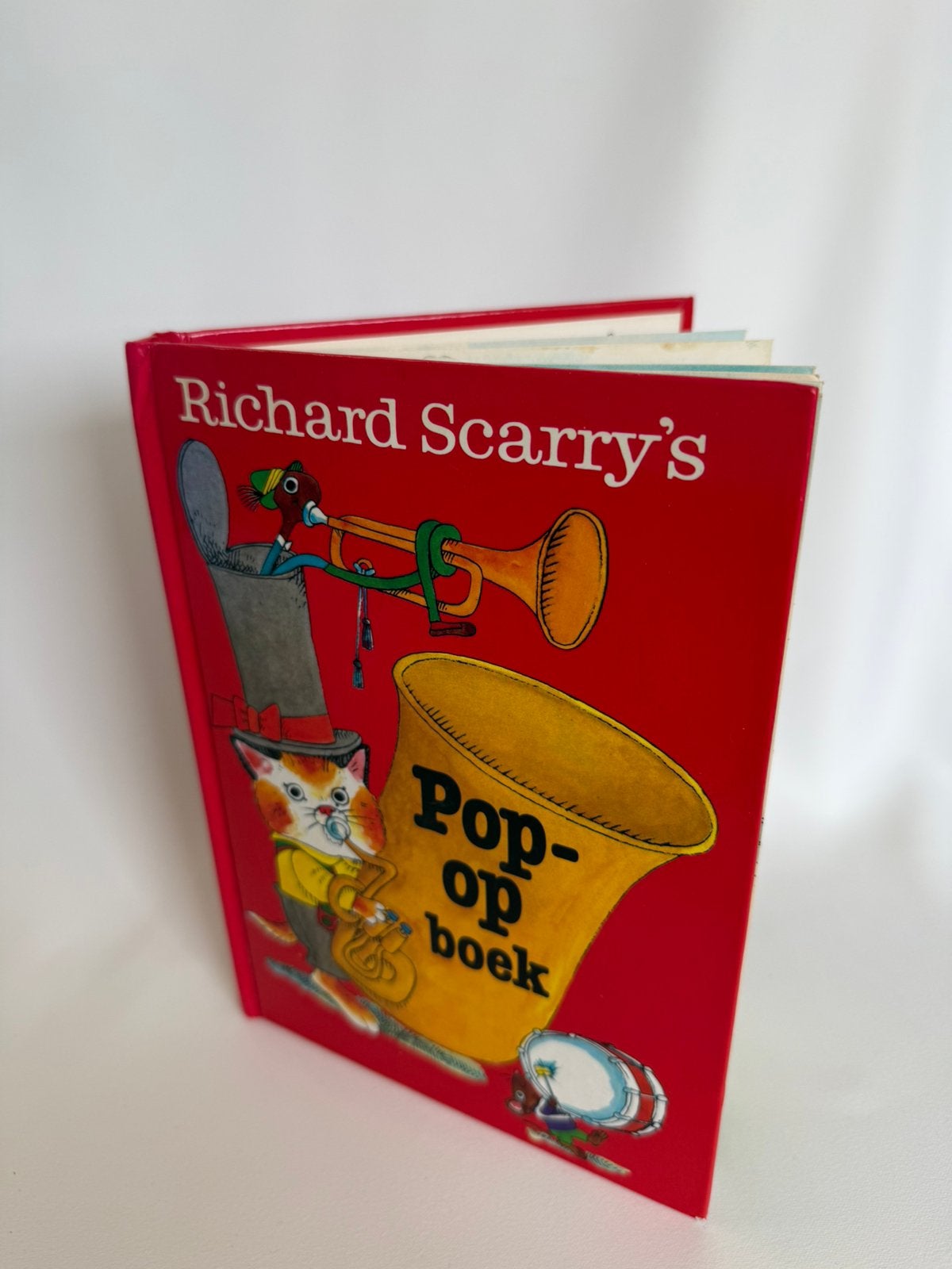 VIntage pop up boek Richard Scarry kinderboek, Ophalen of Verzenden, Gelezen, Sprookjes