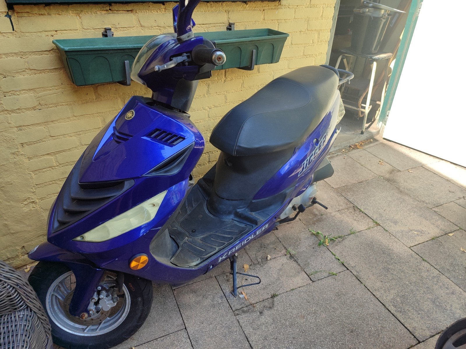 Kreidler jigger city 50cc - Blauwe Scooter, Ophalen of Verzenden, Gebruikt, Benzine, Overige merken
