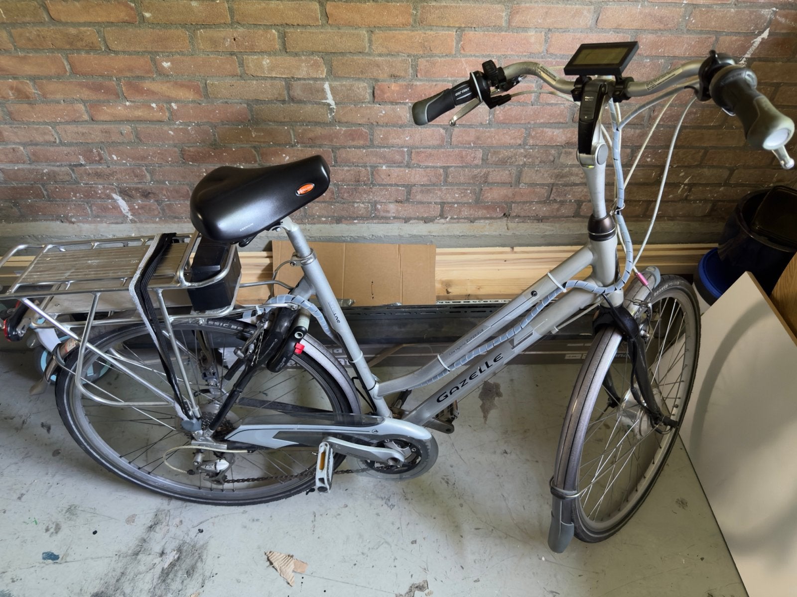 Gazelle Liteline Damesfiets, Fietsen en Brommers, Fietsen | Dames | Damesfietsen, Ophalen, Velgrem, Versnellingen, Gazelle
