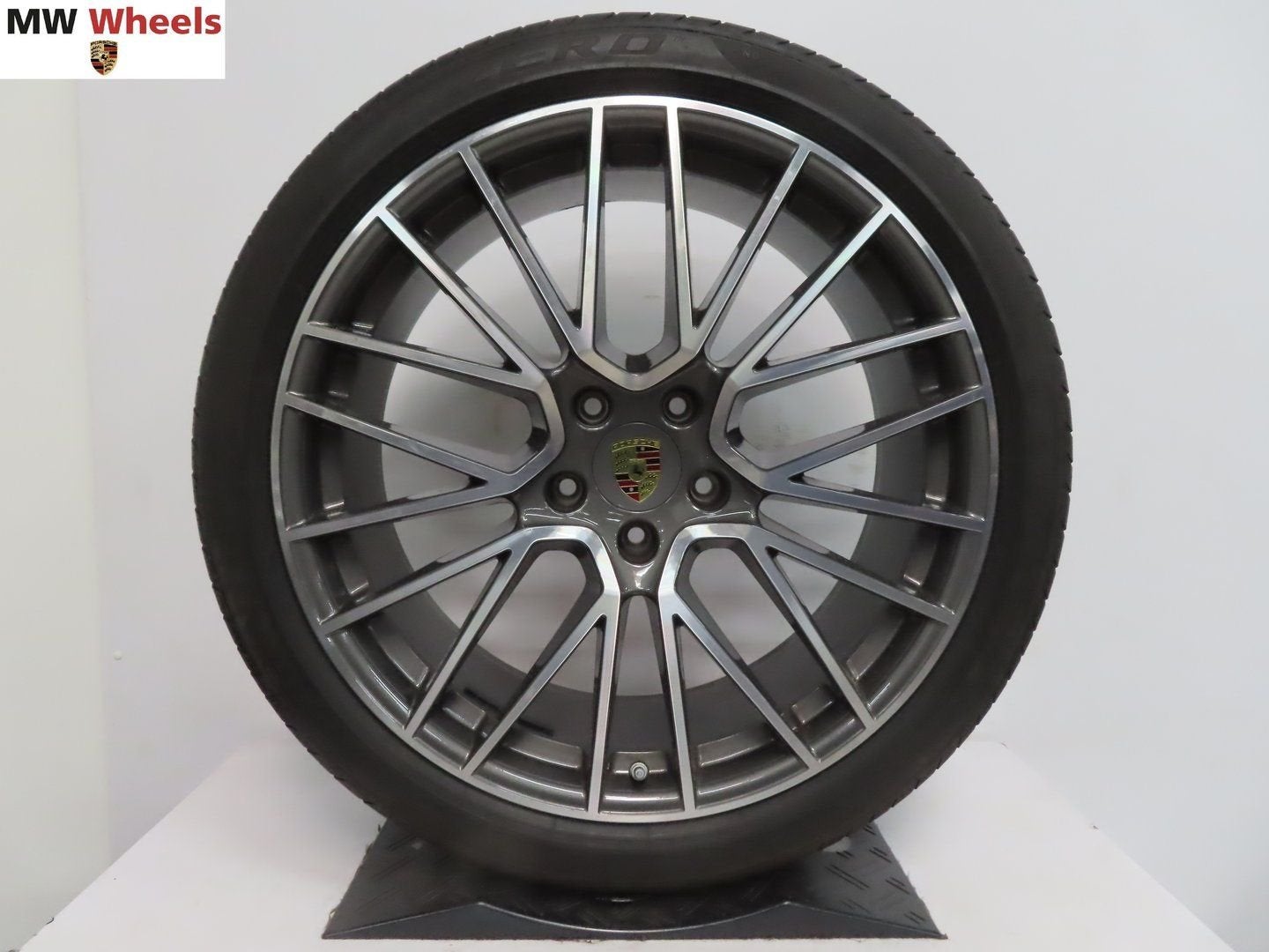 Originele Porsche Cayenne coupe 22 inch velgen zomerbanden, Gebruikt, -, 285 mm, -