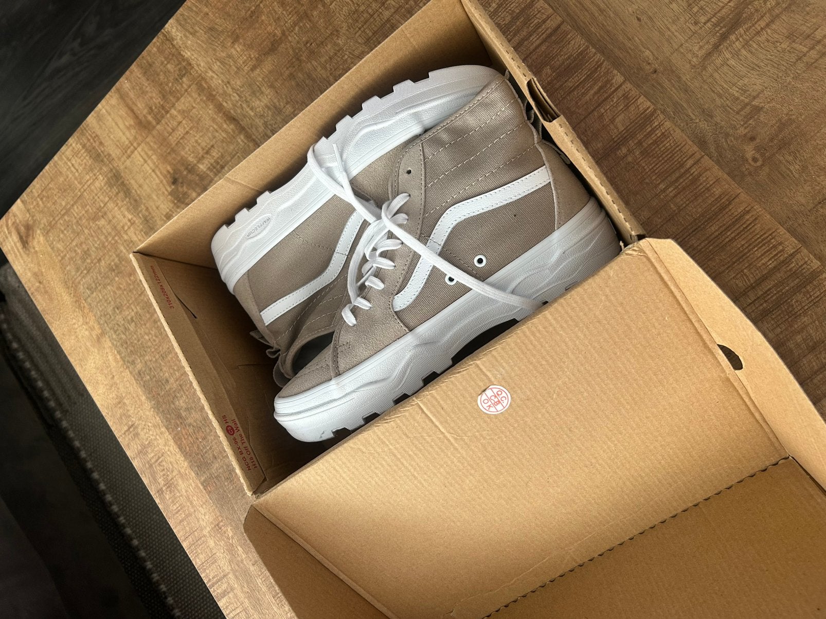 Vans Beige, Ophalen, Zo goed als nieuw, Beige, Sneakers of Gympen