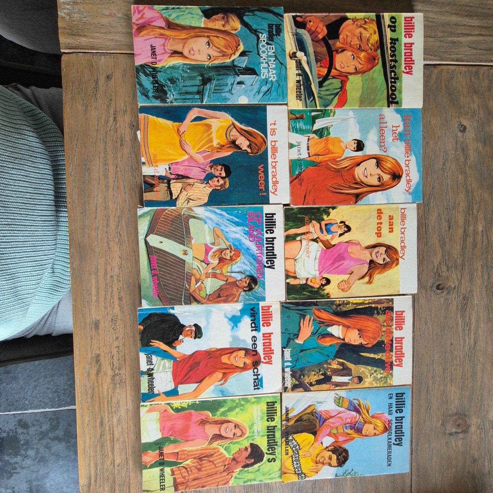 Billie Bradley Boekenreeks - 10 Jeugdboeken, Boeken, Ophalen of Verzenden, Gelezen, Janet D. Wheeler, Nederland