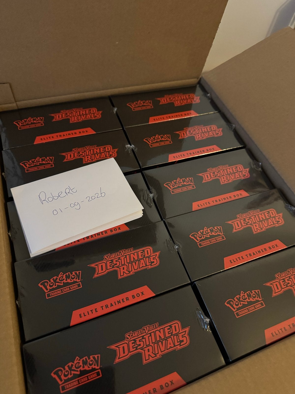 10x Destined Rivals Elite Trainer Box, Ophalen, Nieuw, Overige typen
