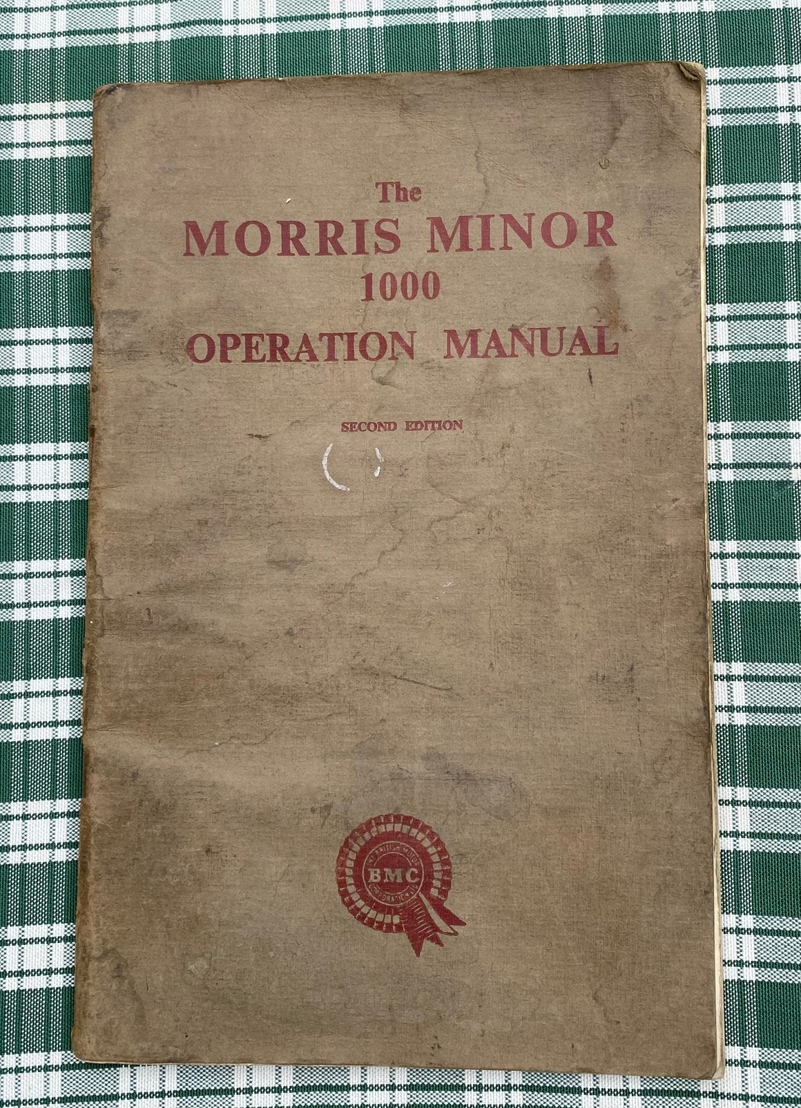 Morris Minor 1000 Operation Manual, Ophalen of Verzenden