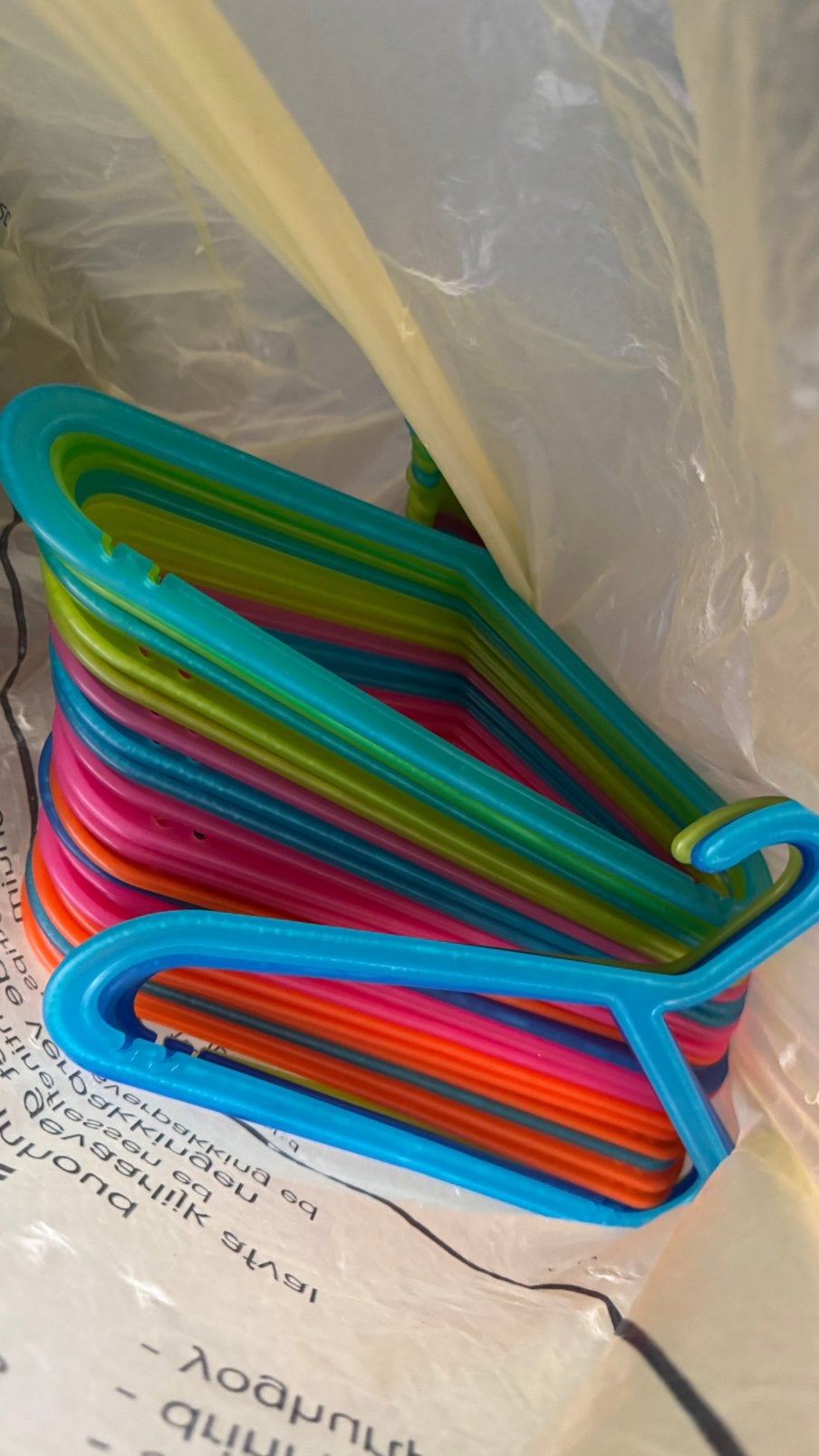 Zak vol klerenhangers, Ophalen of Verzenden, Zo goed als nieuw, Hout