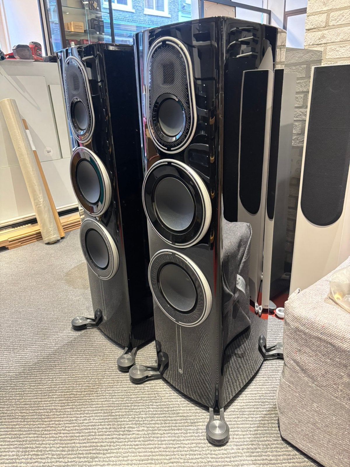 Monitor Audio Platinum 300 - Top staat - Te beluisteren, Stereo speakers, Zo goed als nieuw, Monitor Audio, Basreflex
