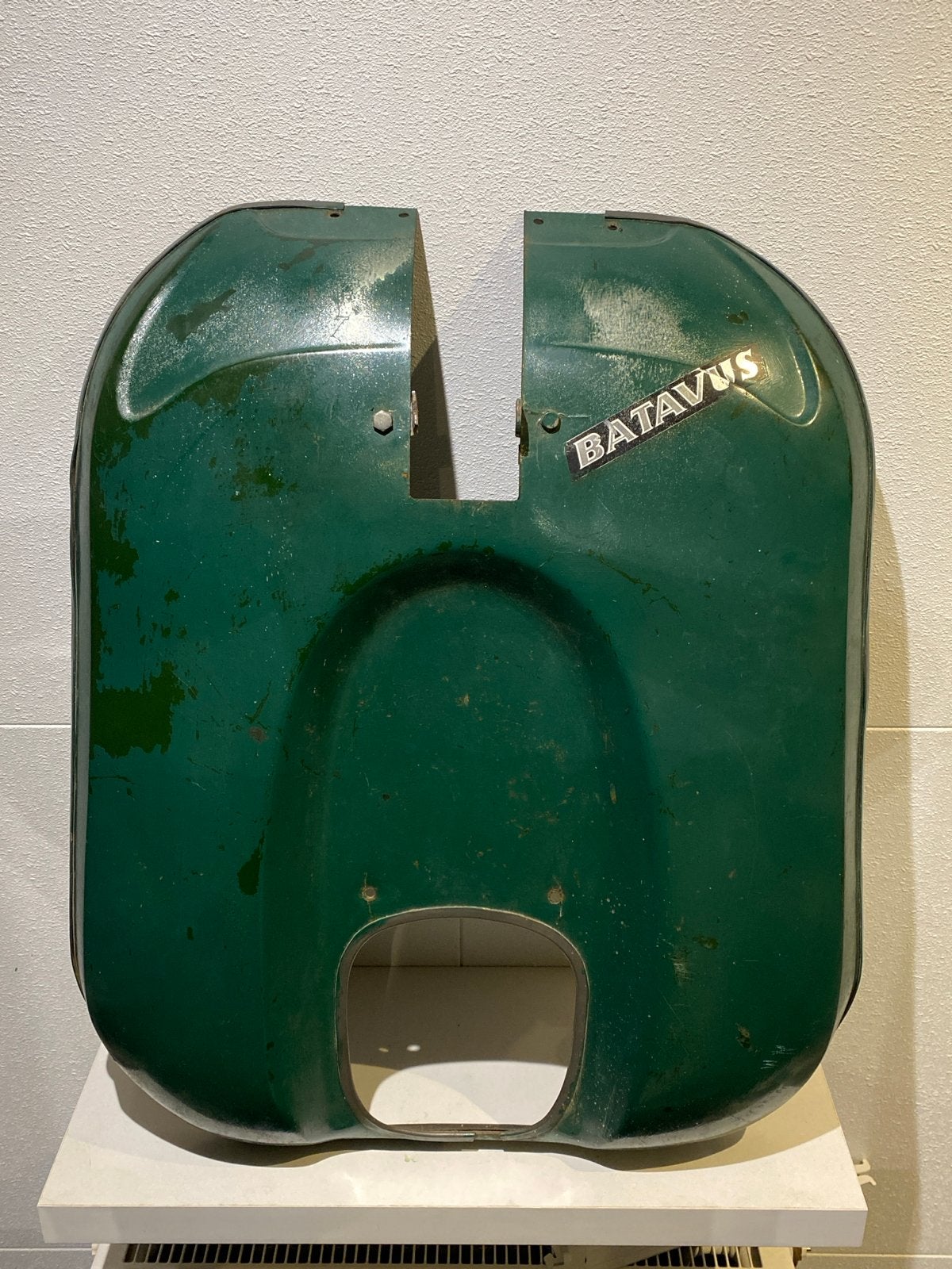 Oud Batavus brommer voorscherm - Groen, Ophalen of Verzenden, Gebruikt, Kap