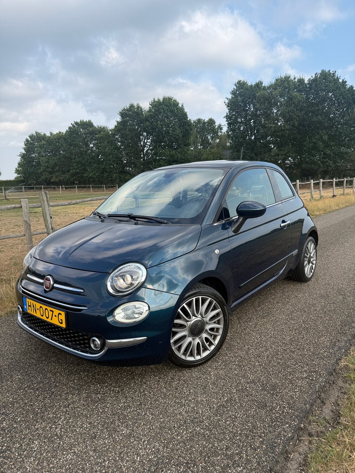 Fiat 500 Twinair Turbo Lounge | Automaat & Panoramadak, Auto's, Leder en Stof, Origineel Nederlands, Particulier, 915 kg