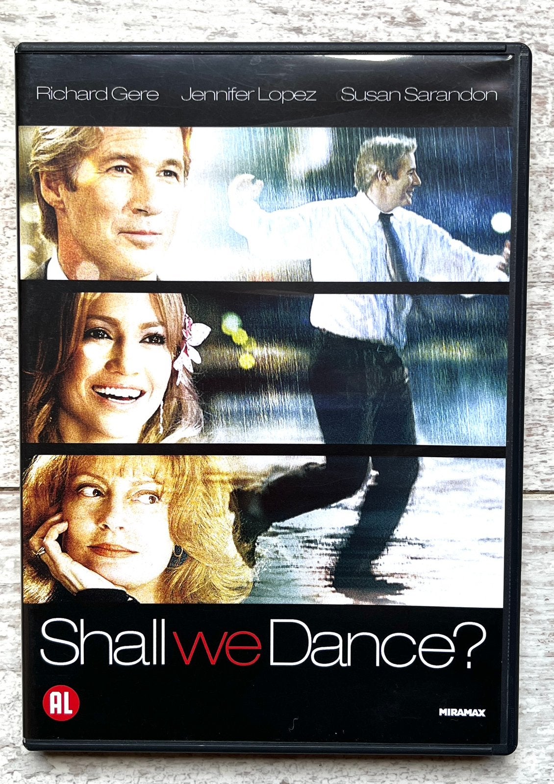 Shall We Dance? - Richard Gere Jennifer Lopez Susan Sarandon, Engels, Alle leeftijden, Nederlands, Ophalen of Verzenden