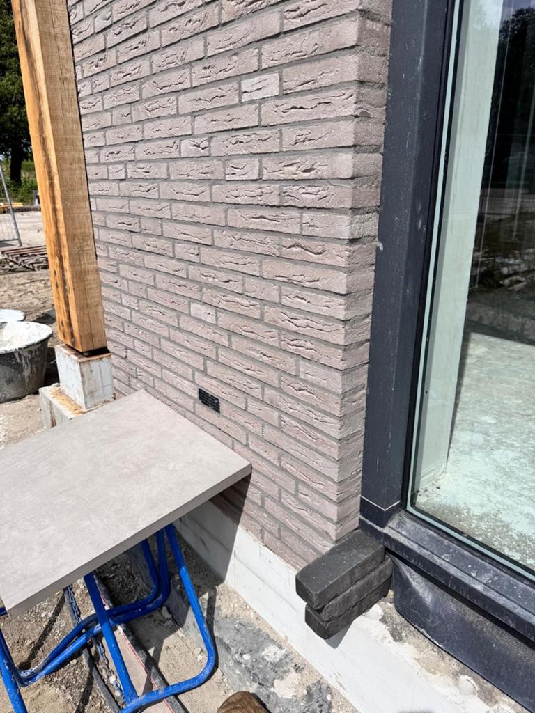 Rodruza gevelstenen HF HV Grijs - Nieuw, Doe-het-zelf en Verbouw, Metselstenen, Ophalen, Nieuw, Bakstenen