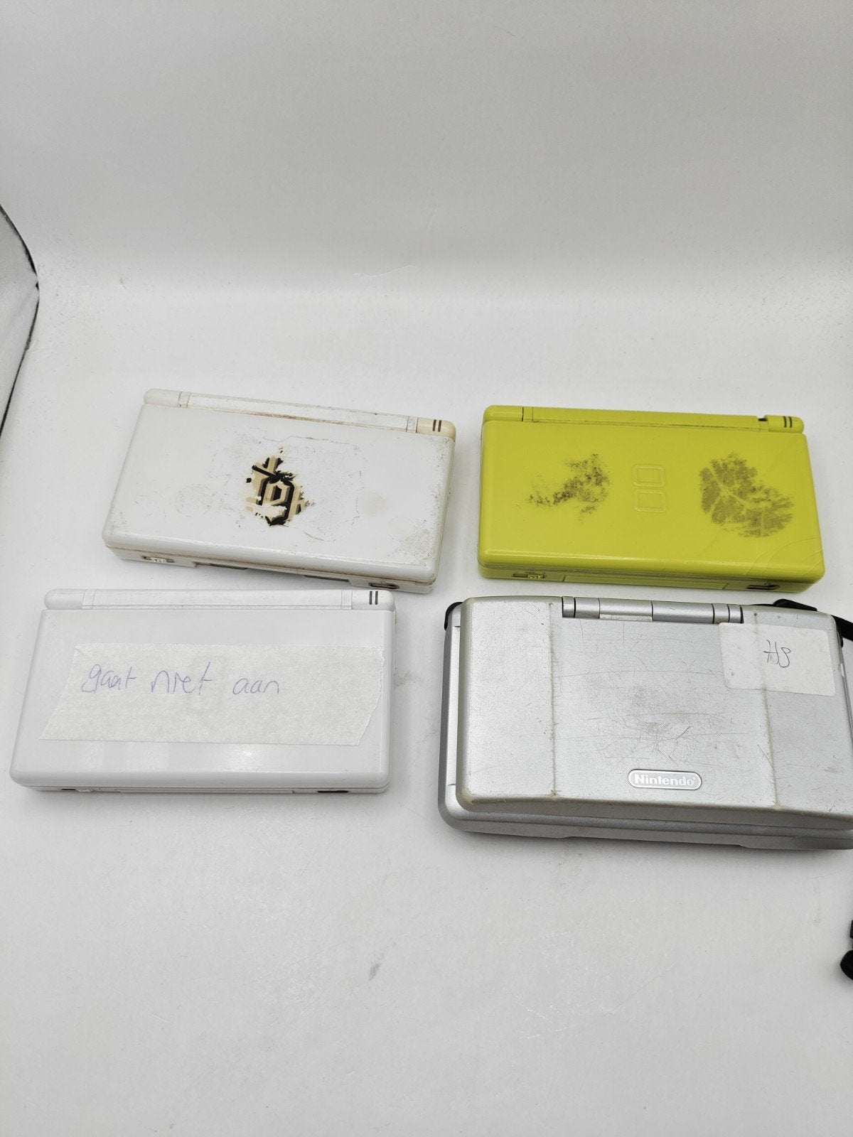 DEFECT 4x DS lite + phat +2x psp, Nintendo, Overige kleuren, Niet werkend, DS Lite