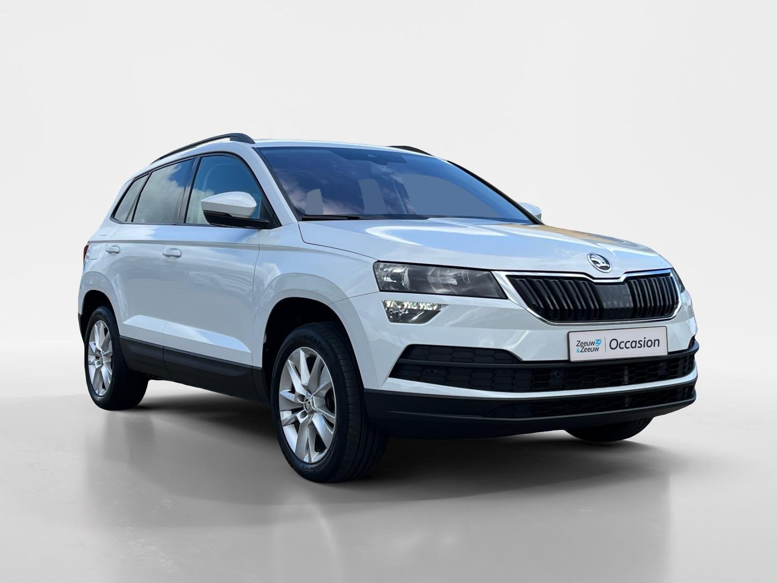 Skoda Karoq 1.5 TSI ACT Business Edition |Upgrade Business|T, Auto's, 12 maanden, Stof, 4 cilinders, Wit